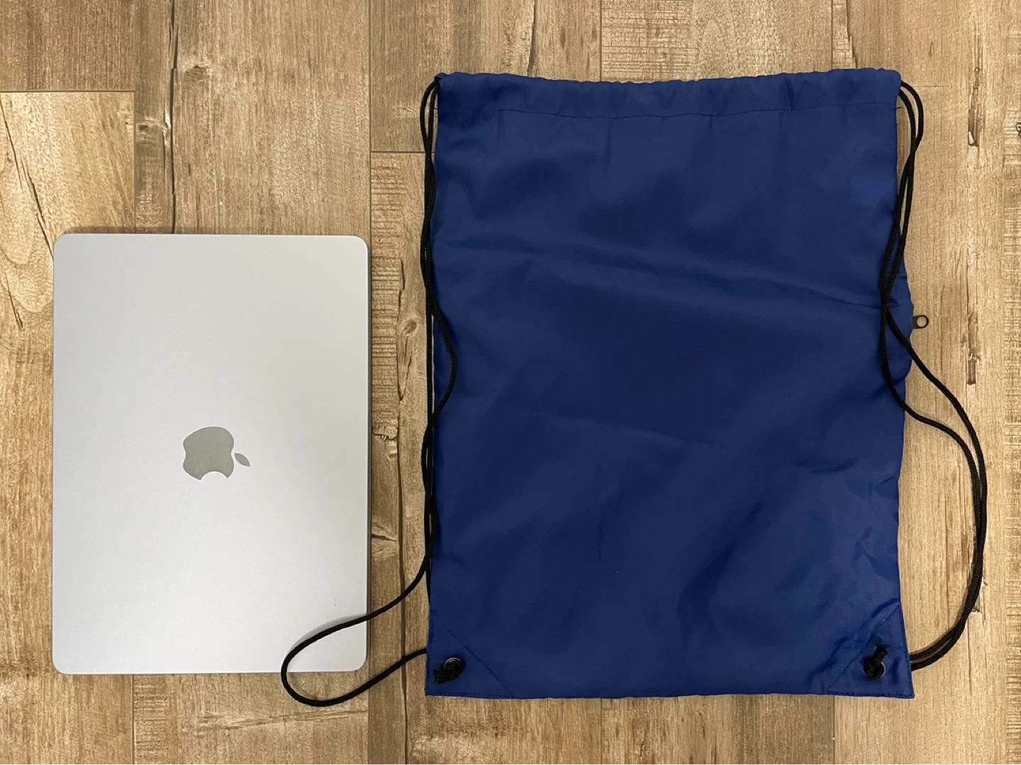 BRAND NEW 🥕 Movebuddy Blue Drawstring Bag - photo 2