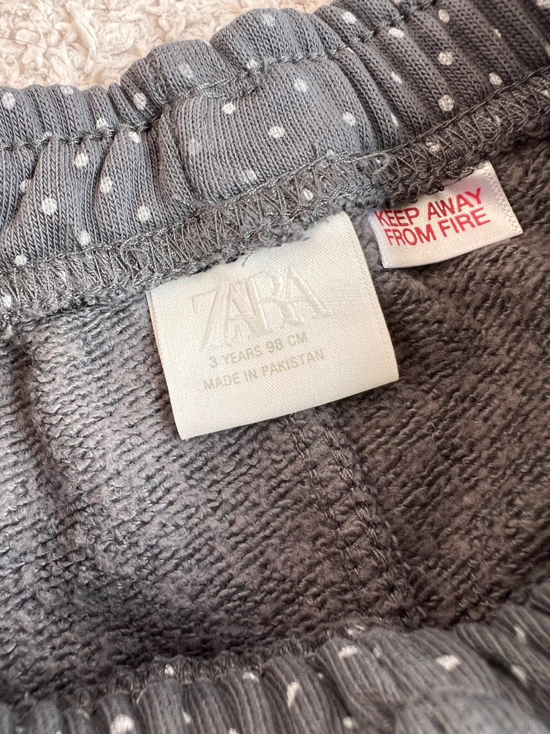 Zara Toddler Grey Polka Dot Pants - 3 Years / 98 cm - photo 3