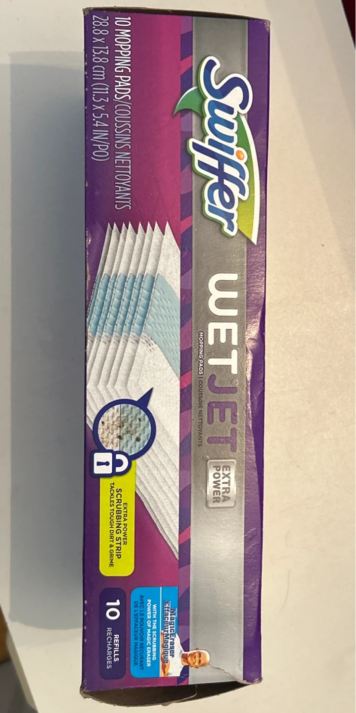 Swiffer WetJet Extra Power Mopping Pads Refills (10 count) - photo 2