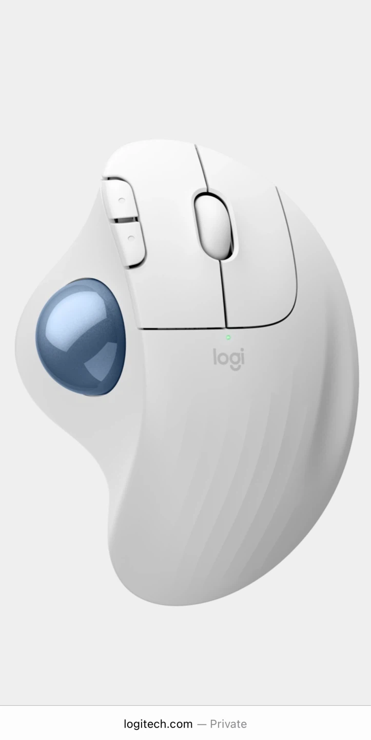 Logitech MX Ergo Trackball Mouse Brand New