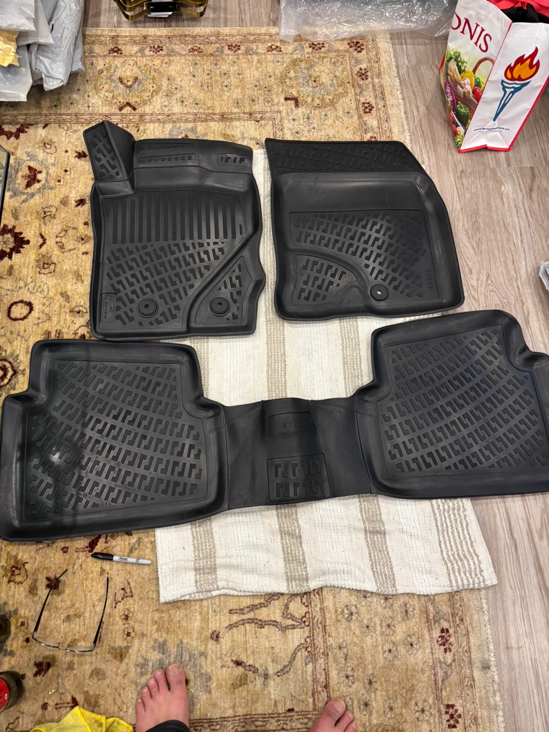 Rizline All Weather Floor Mats for Ford Bronco Sport - photo 3