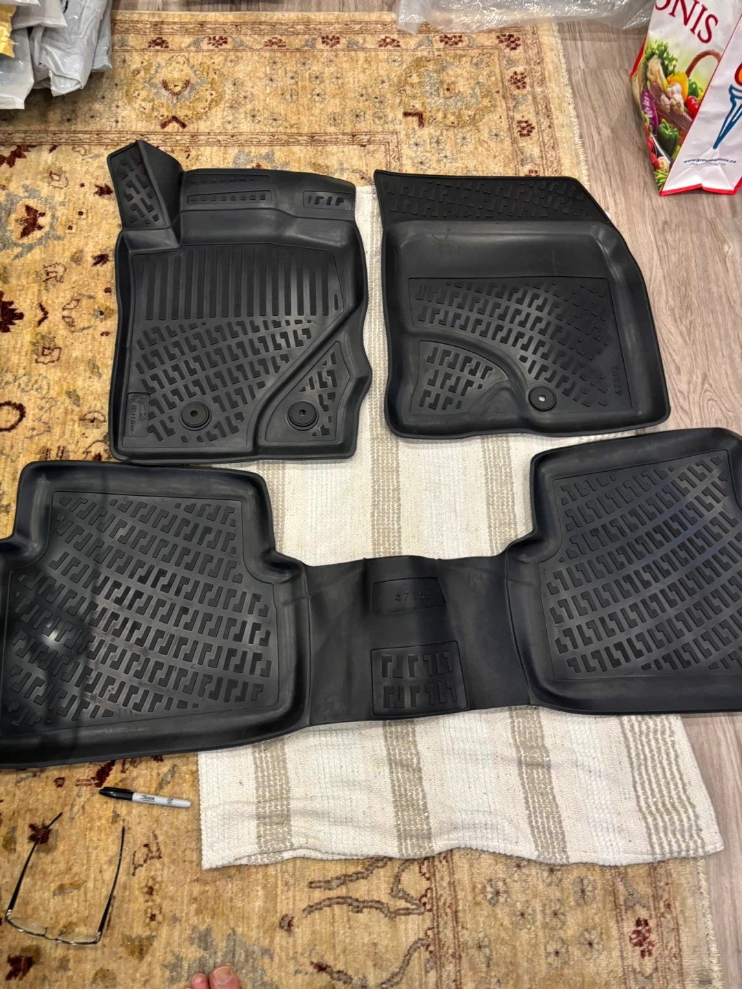 Rizline All Weather Floor Mats for Ford Bronco Sport