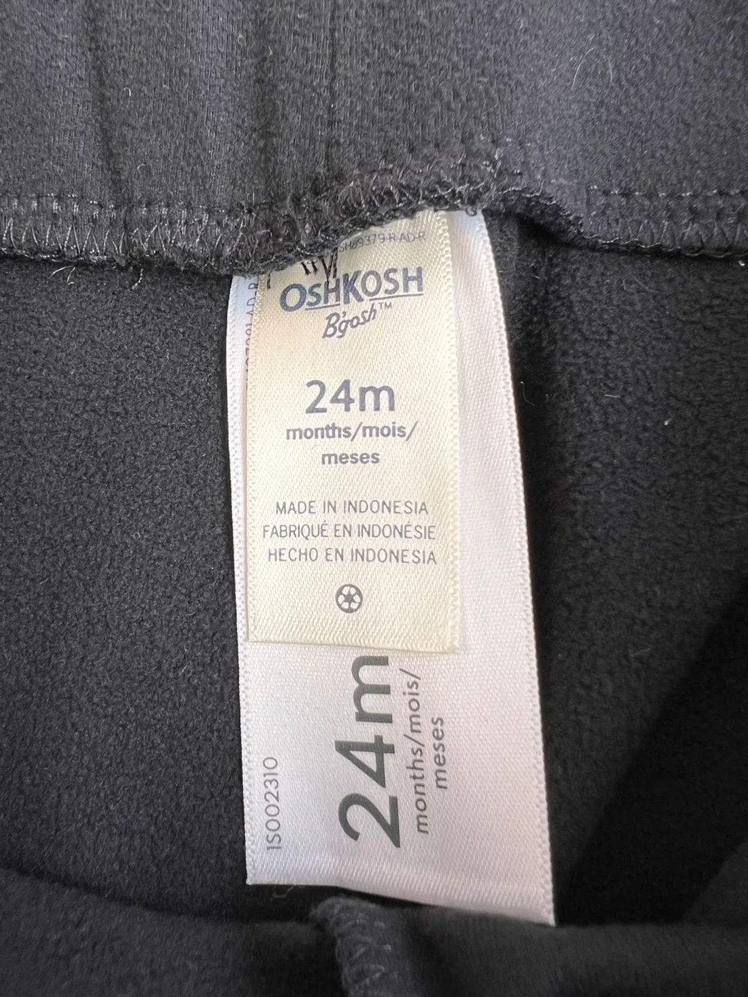 Carter’s toddler girl flare pants with fleece- 24 Months - photo 2