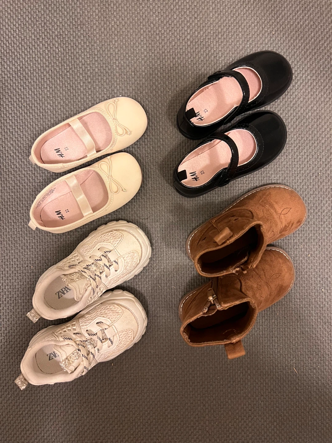 H&M & Zara Toddler shoes - size 22 & 23