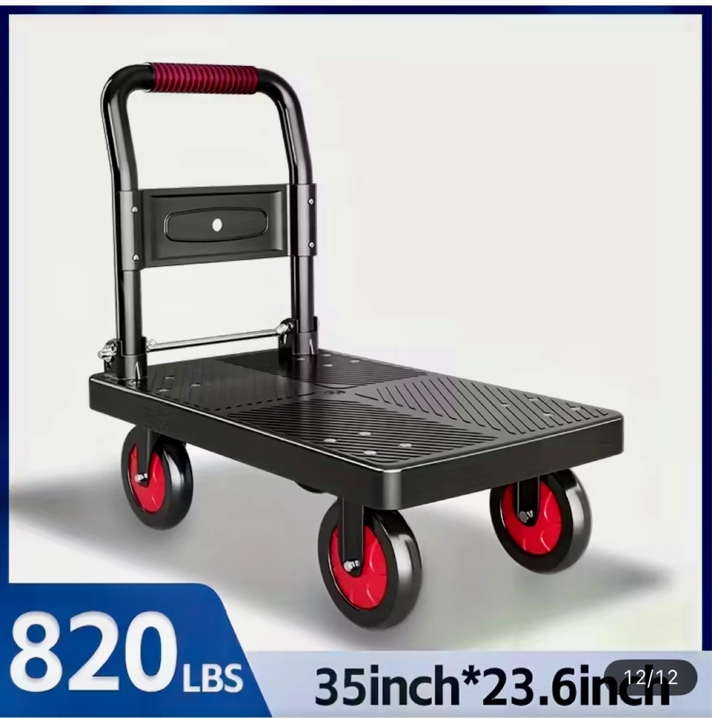 Folding Platform Cart with Wheels - photo 3
