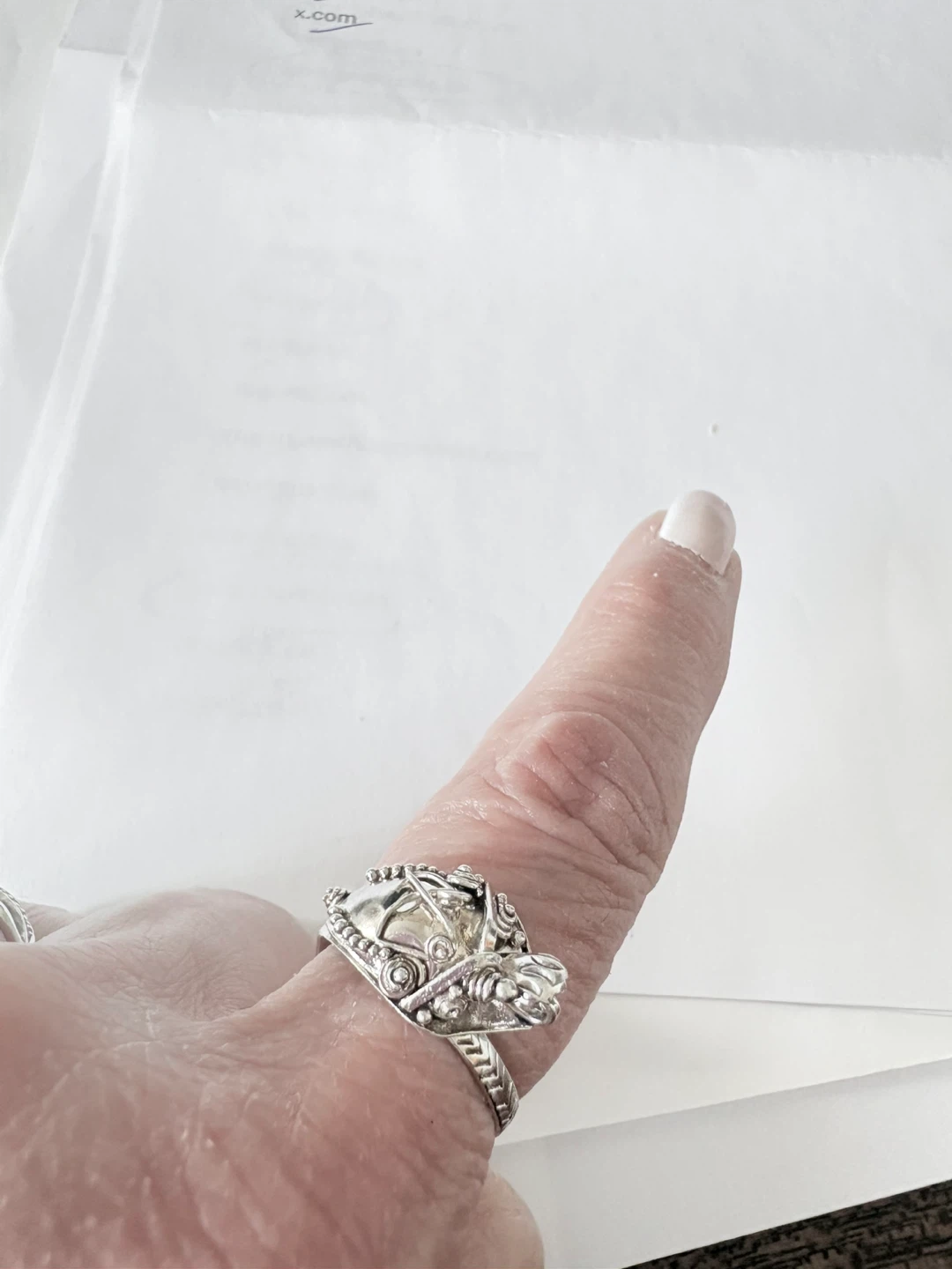 Sterling Silver Statement Ring - photo 2