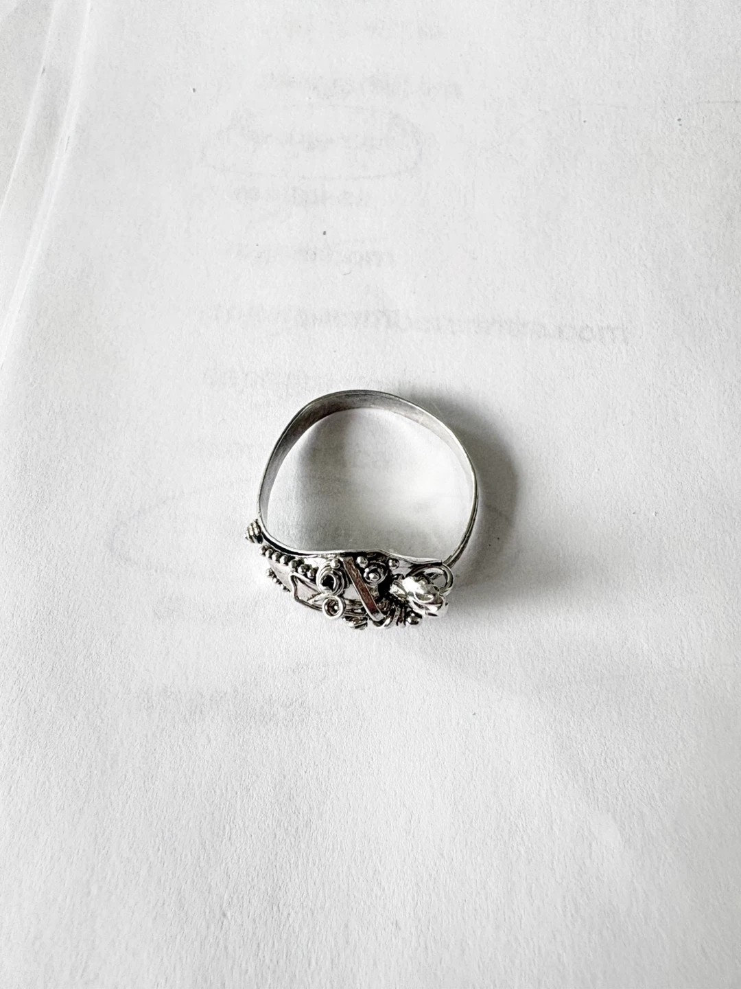 Sterling Silver Statement Ring - photo 3