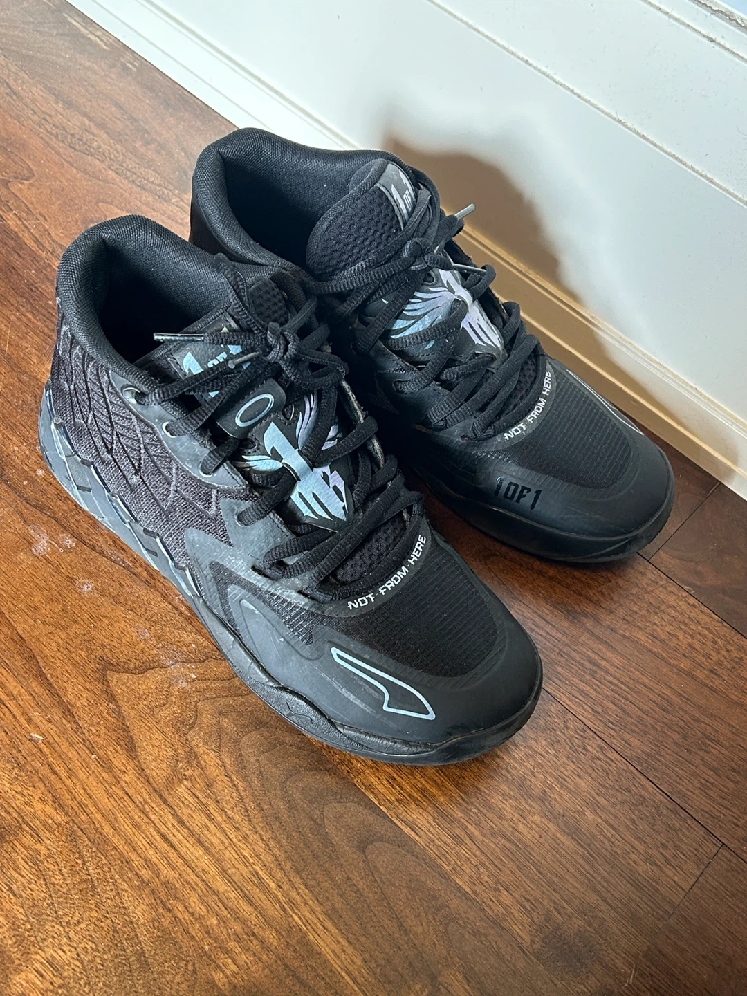 Puma MB.01 Low "1 of 1" Black Basketball Shoes