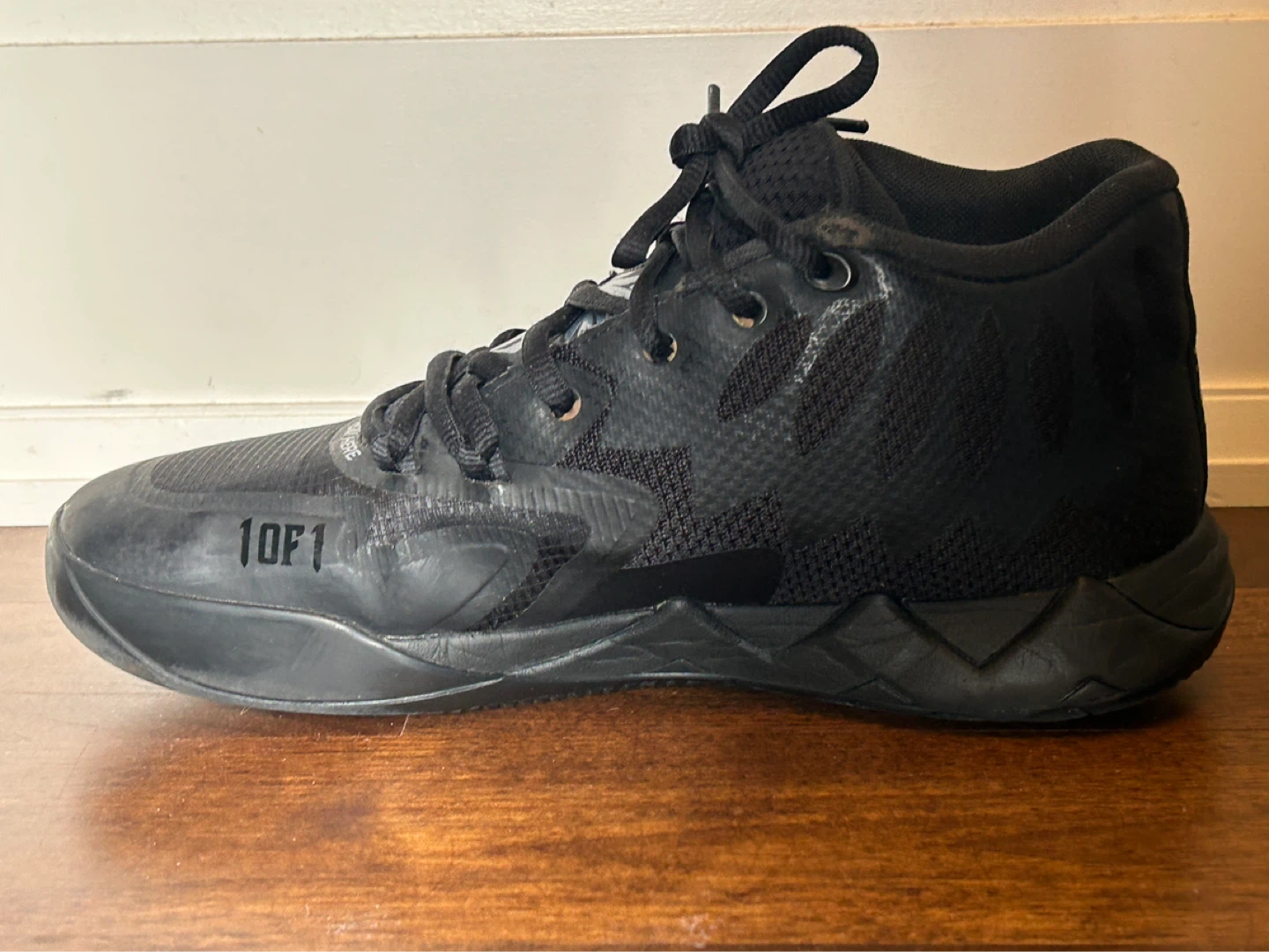 Puma MB.01 Low "1 of 1" Black Basketball Shoes - photo 3