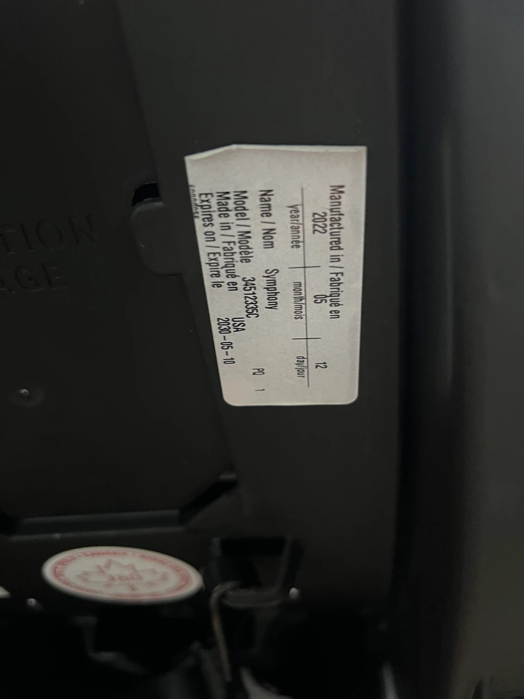 Evenflo Symphony 3-in-1 Car Seat - photo 2