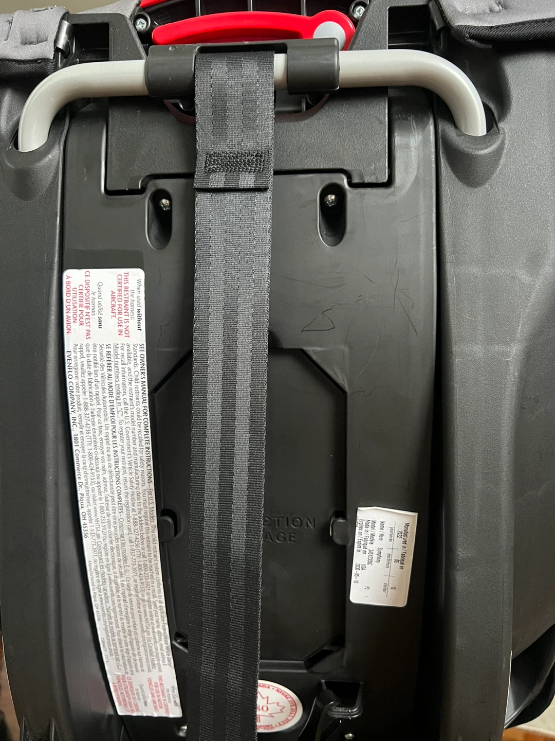 Evenflo Symphony 3-in-1 Car Seat - photo 4