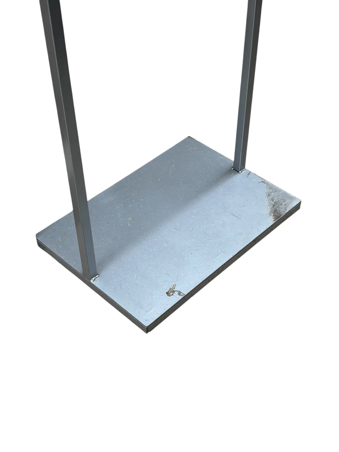 Double-Sided Floor Standing Holder Frame Metal Pedestal Stand - photo 3