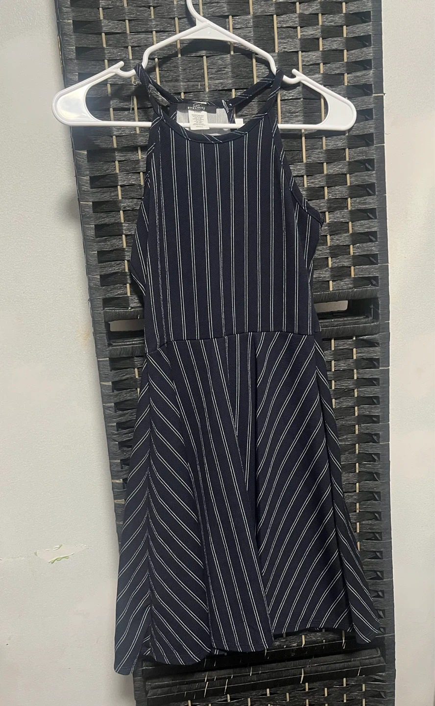 Dynamite Striped Halter Dress size S or M