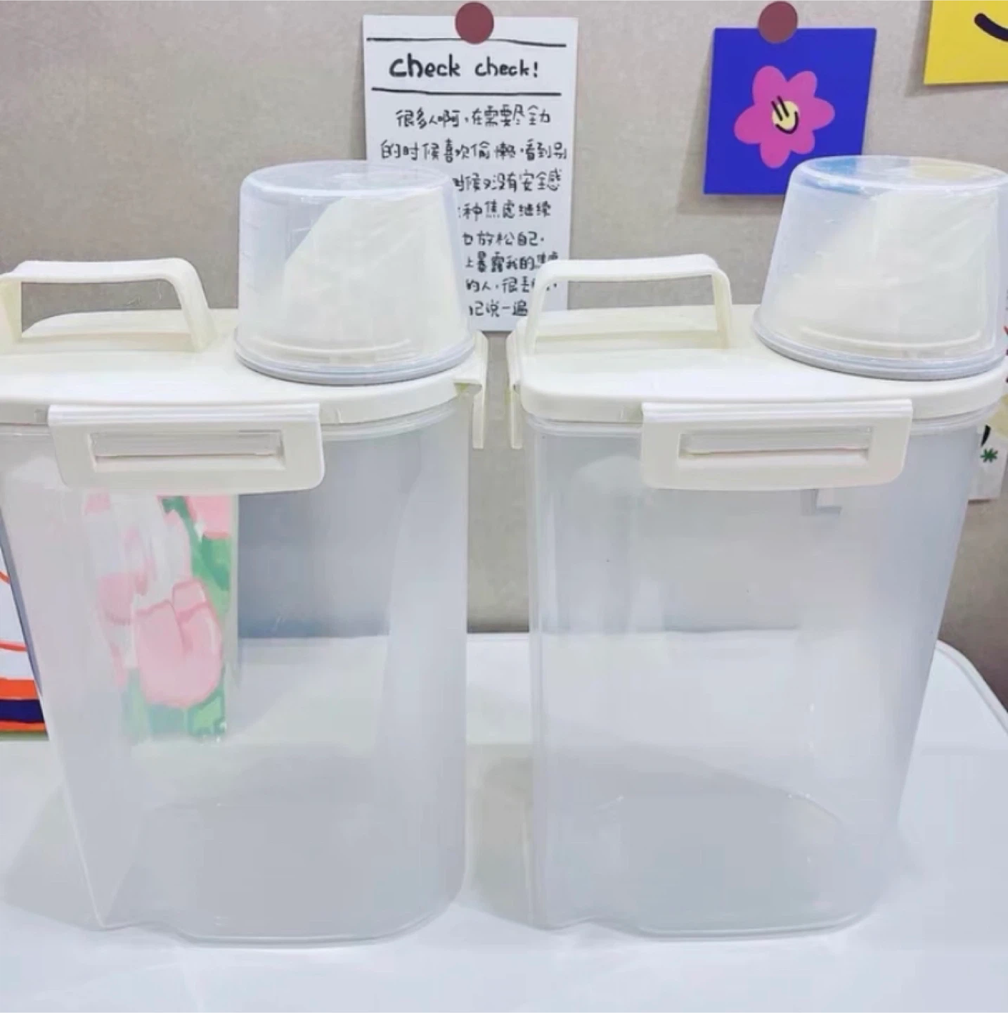 4 Piece Airtight Cereal Food Storage Container Set - photo 4