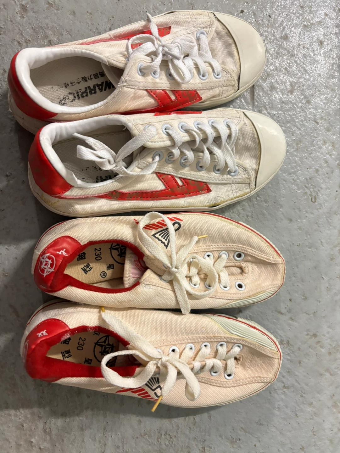 shoes size 6 and 7