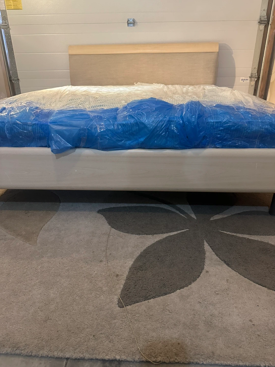 Grey Queen Size Complete Bed Set | Mattress included - photo 4