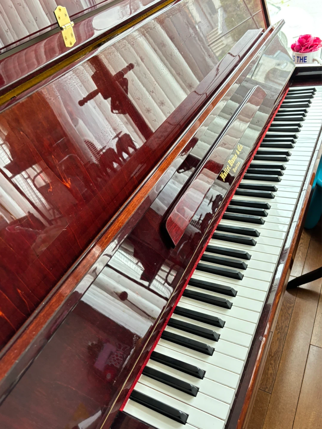 Hallet, Davis & Co. Boston Upright Piano - photo 2