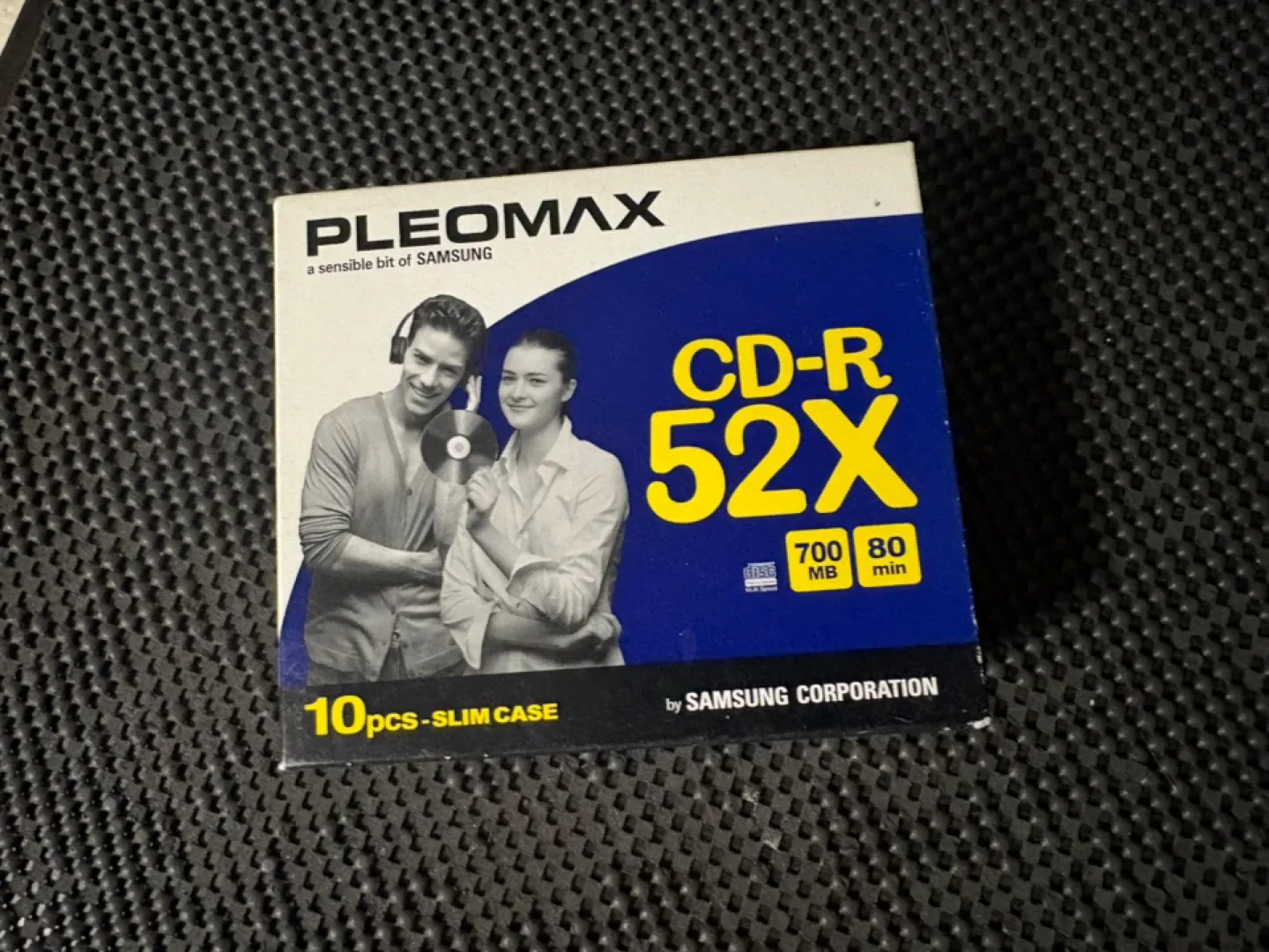 Samsung Pleomax CD-R 52X - 10 Pack Slim Case