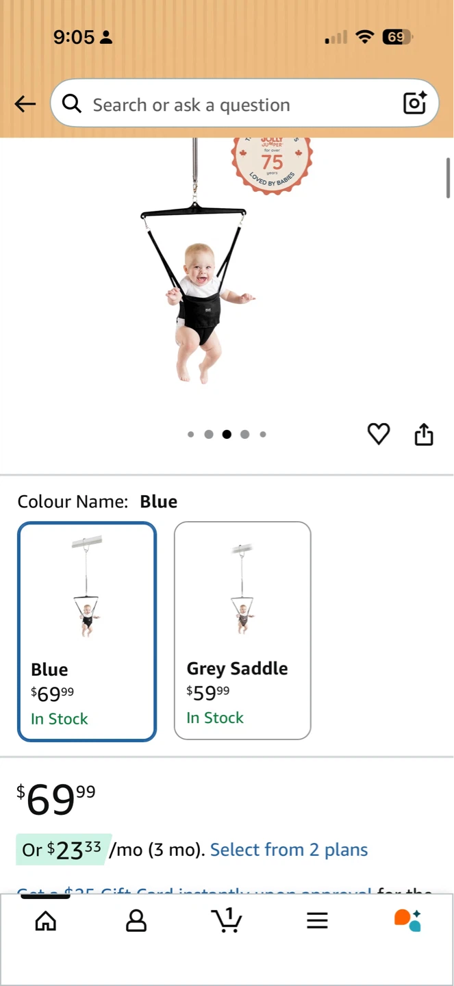 Jolly Jumper Baby Bouncer