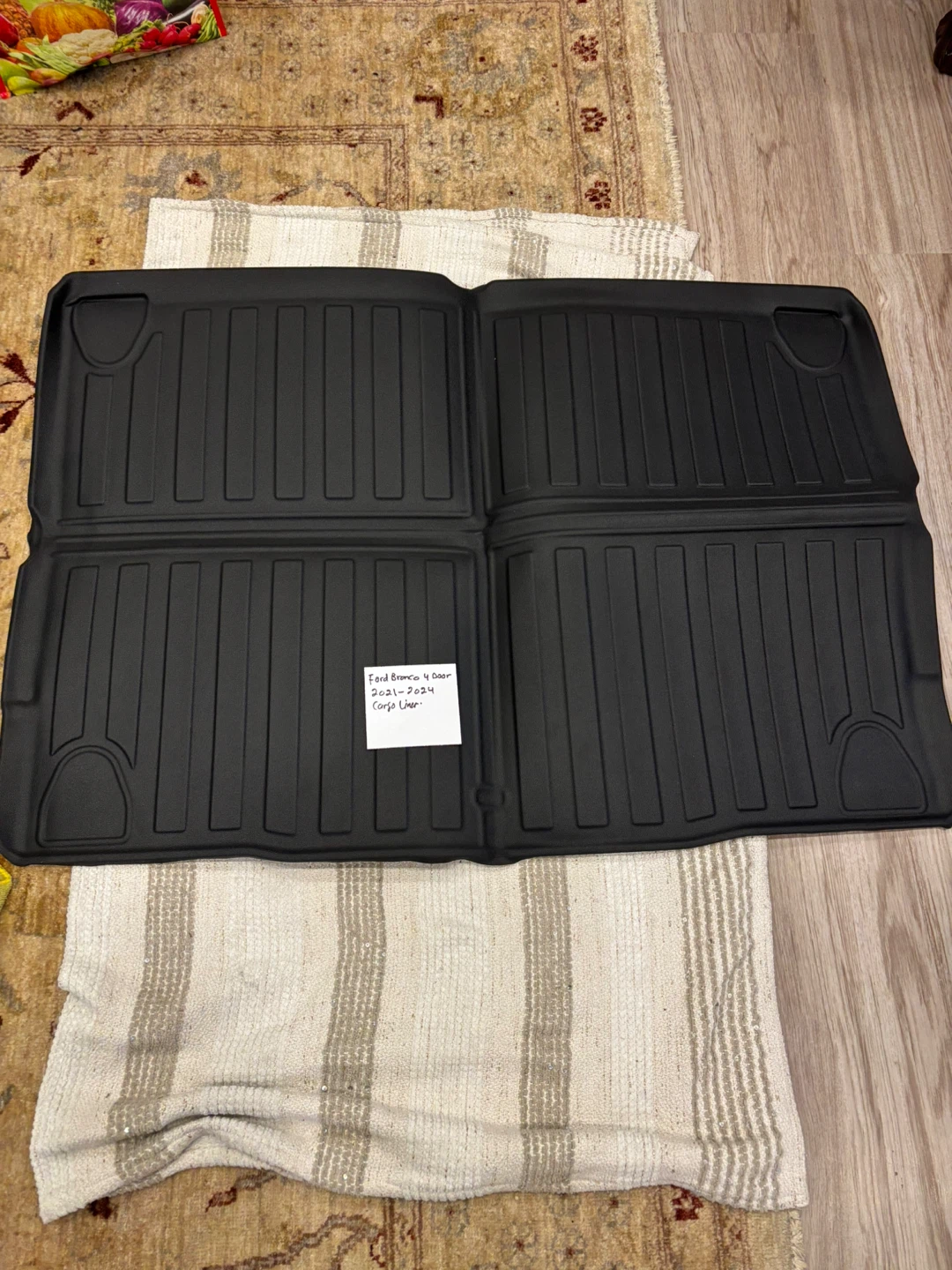 Ford Bronco 4 Door Cargo Liner (2021-2024) - photo 4