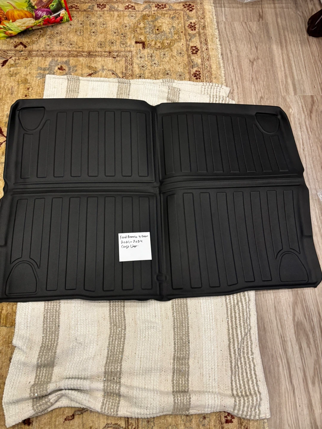 Ford Bronco 4 Door Cargo Liner (2021-2024) - photo 5