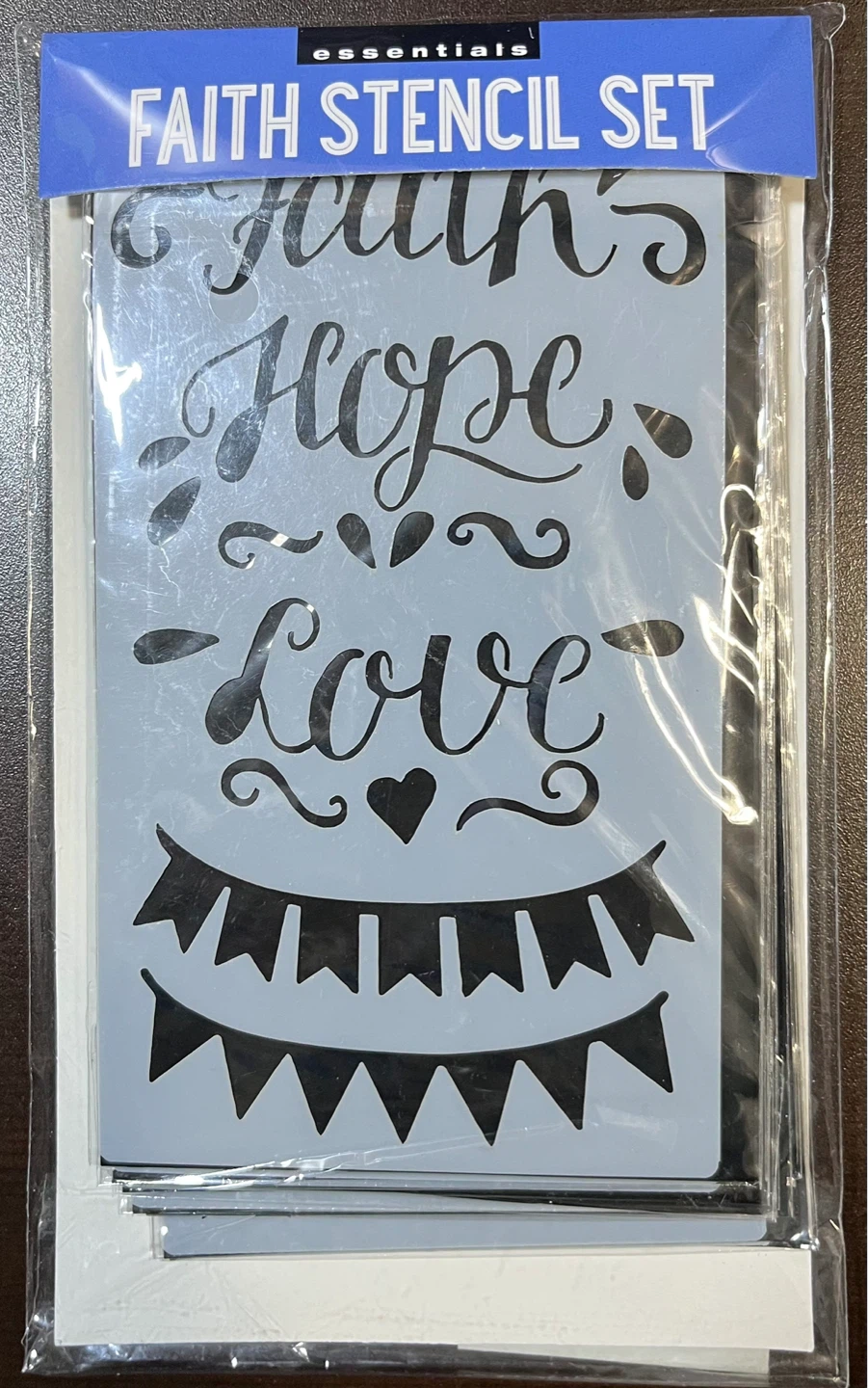 Faith Stencil Set - 12 sheets