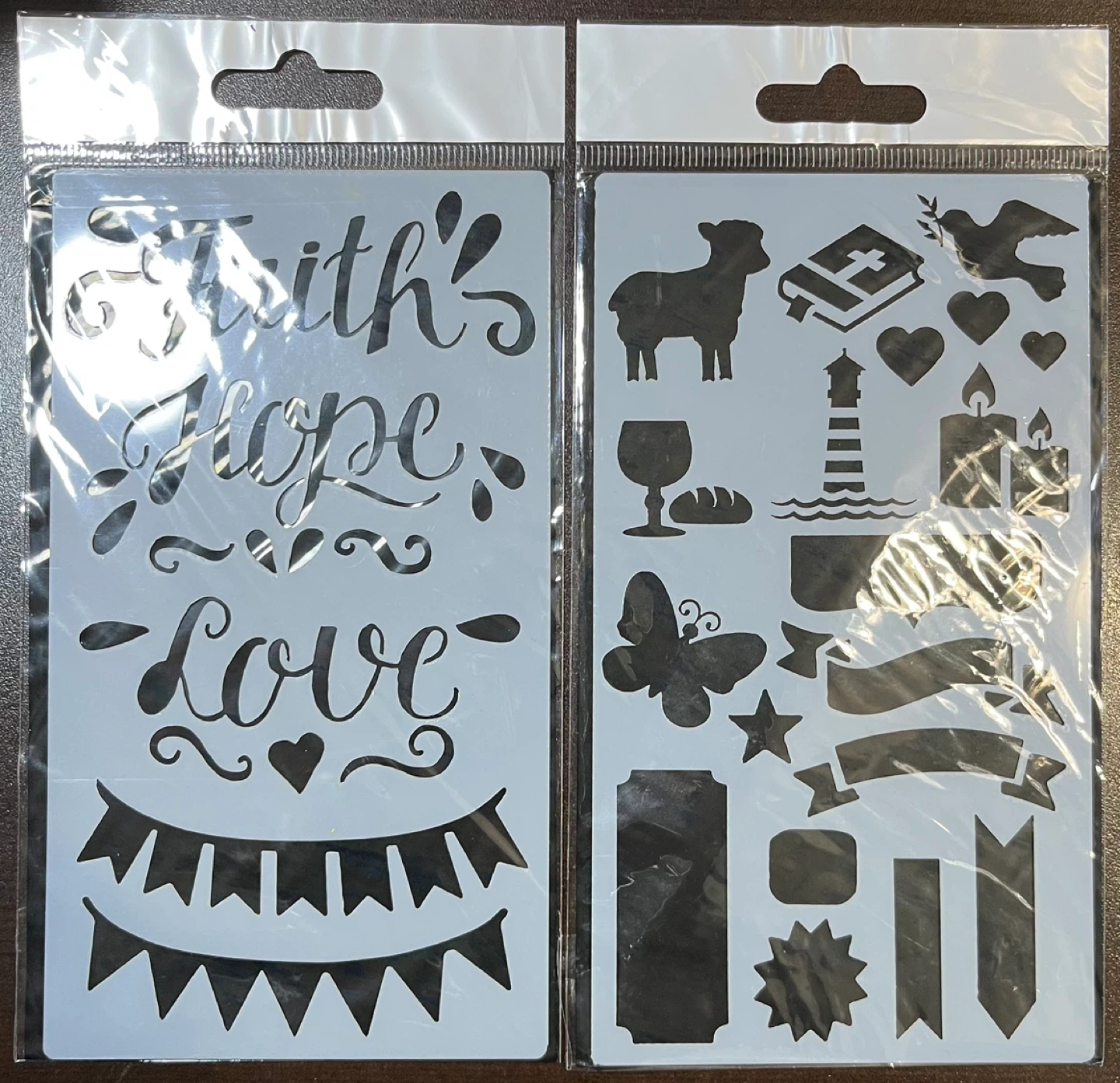 Faith Stencil Set - 12 sheets - photo 2
