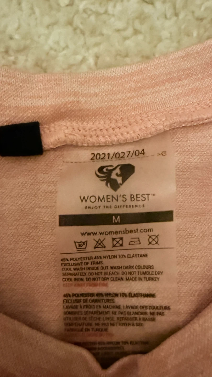 Pink Long Sleeve workout Top - photo 2