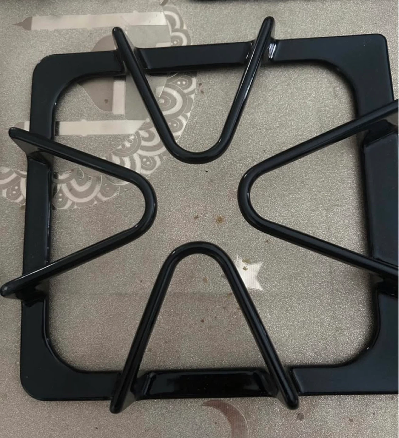 Set of 4 Black Gas Stove Grates - photo 4