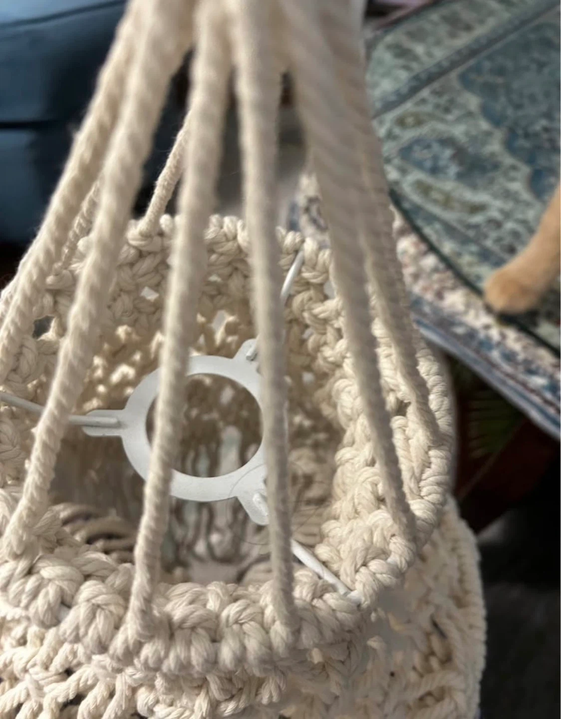 Macrame Hanging Plant Holder - photo 3