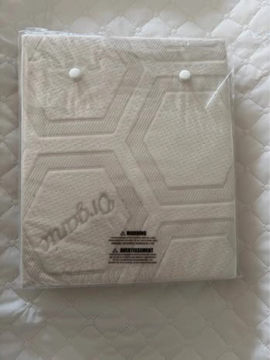 Simmons "Oops!" Organic Mattress Protector - Crib Size - photo 2