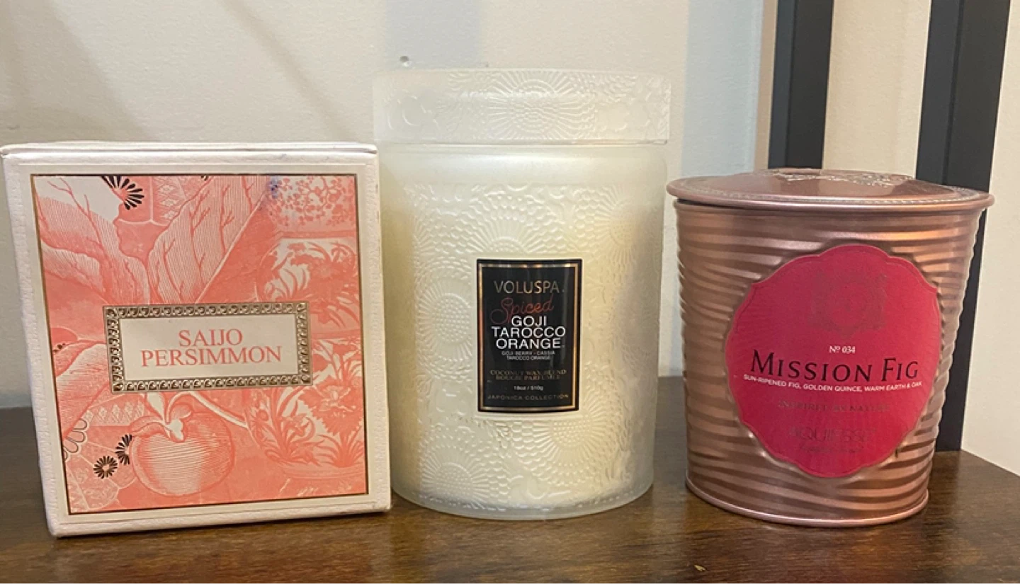 Voluspa + Other Wax Candles (used)