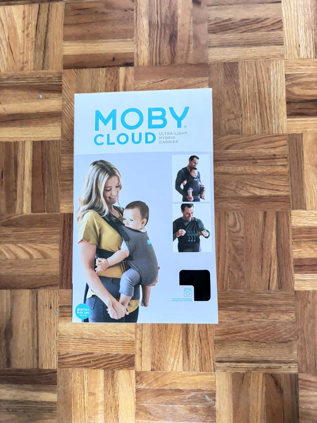Moby Cloud Ultra-Light Hybrid Baby Carrier