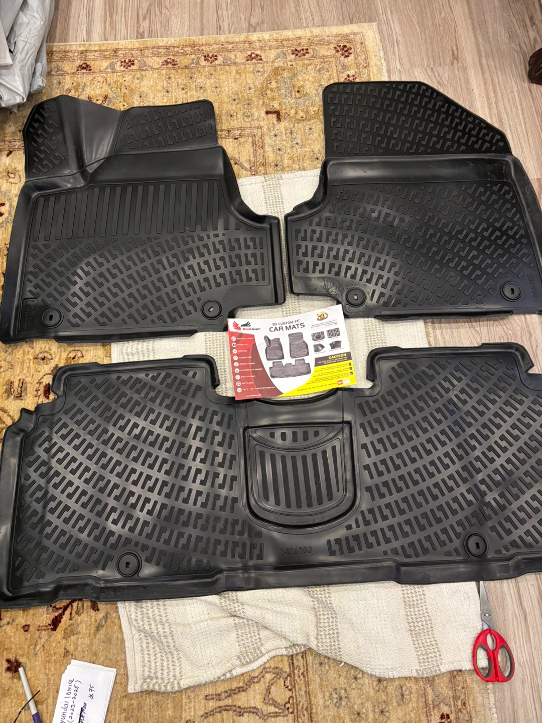 3D Custom Fit Car Mats for KIA EV6 - photo 2
