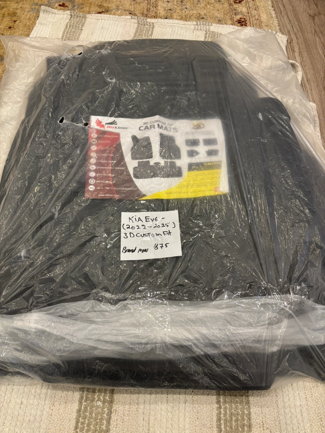 3D Custom Fit Car Mats for KIA EV6 - photo 3