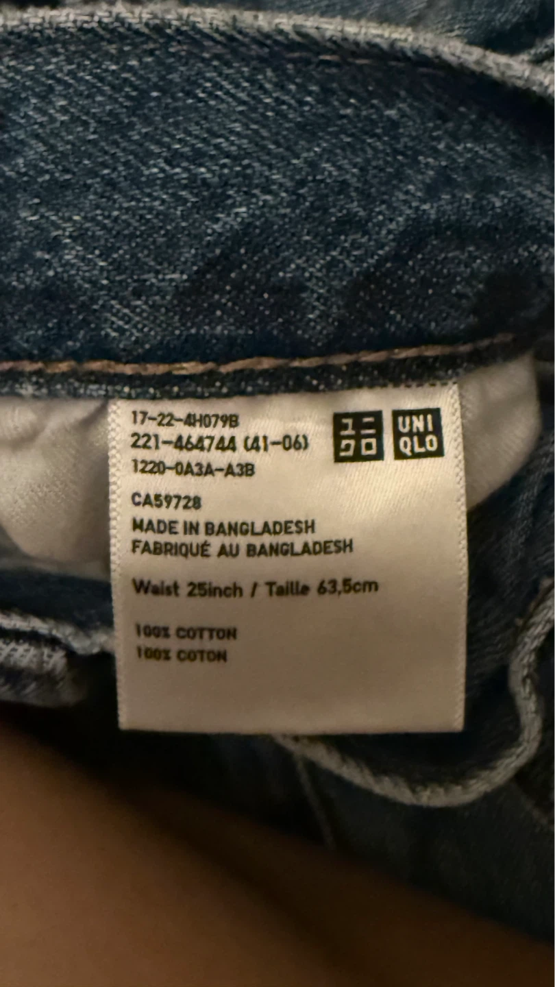 Uniqlo Women's High Rise Straight Leg Jeans - photo 3