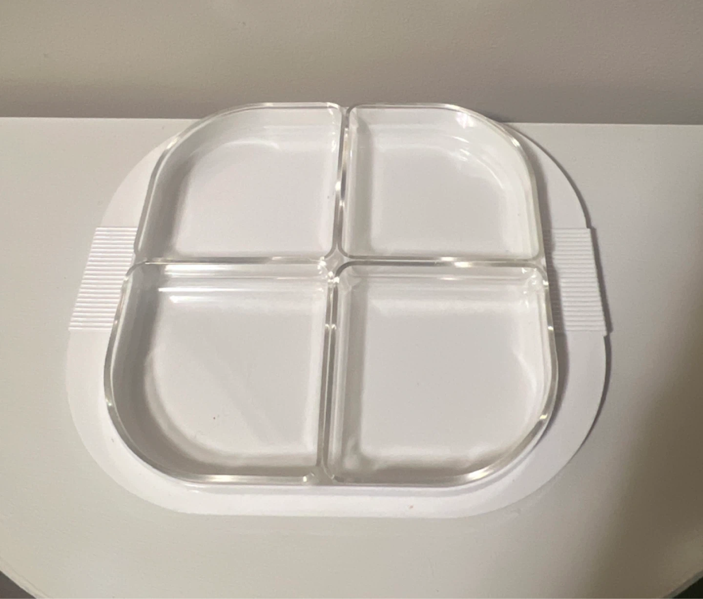 Vintage 4-Section Serving Tray
