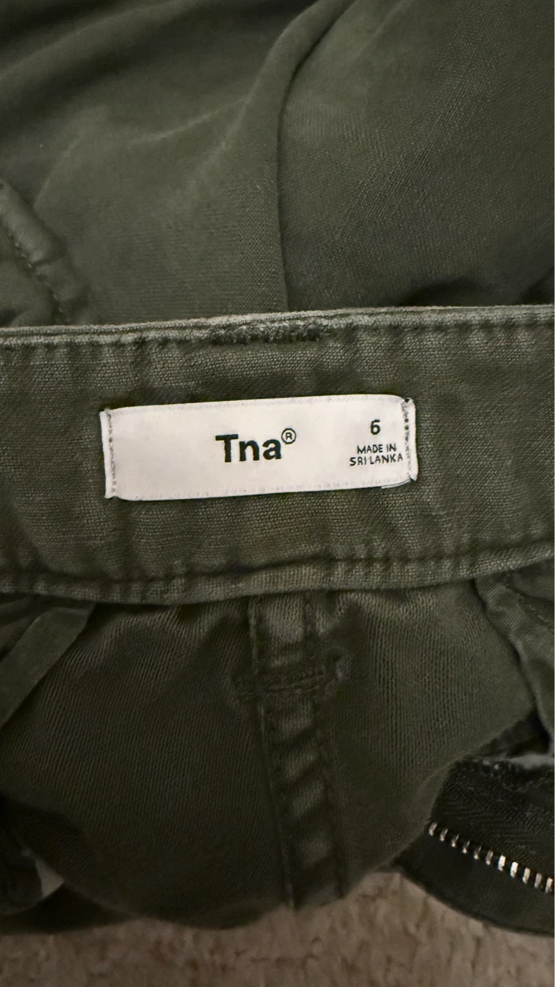 Tna Cargo Pants Size 6 Green - photo 2