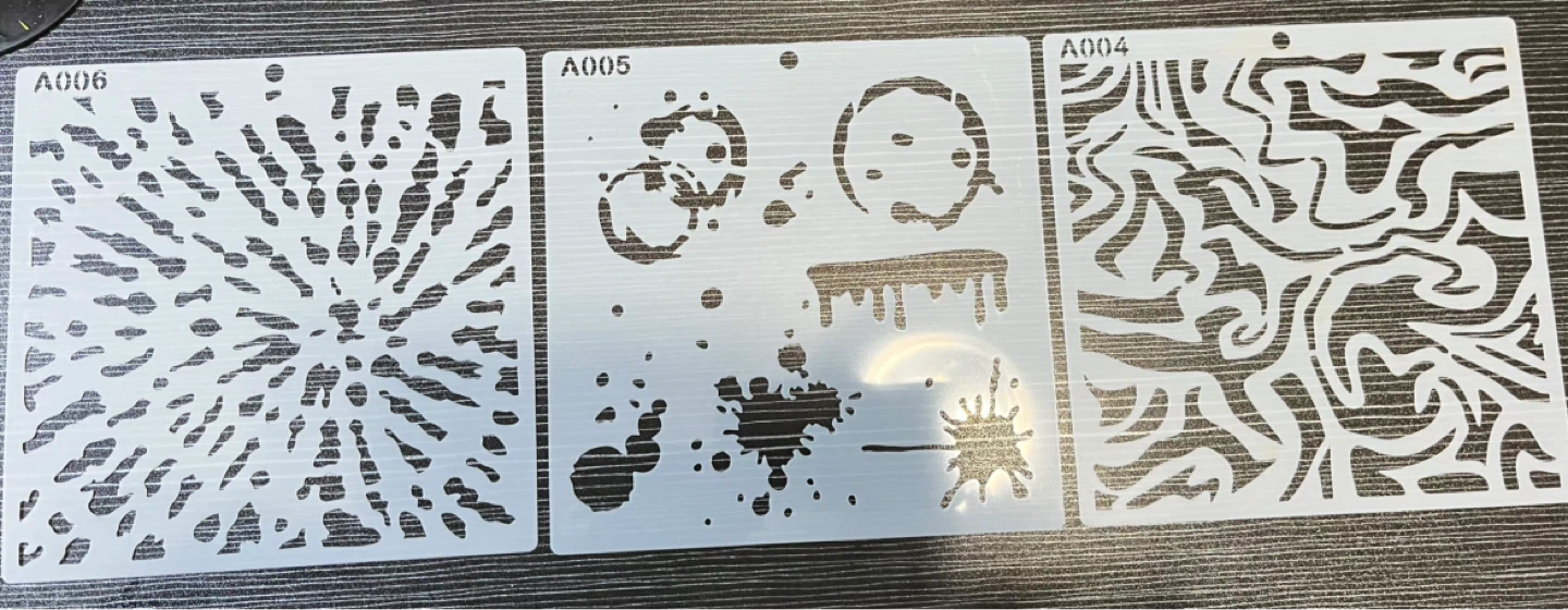 Set of 16 Craft Stencils - photo 2