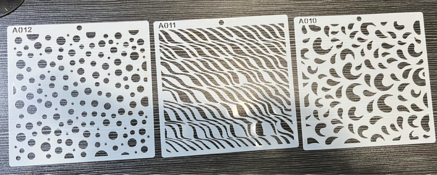 Set of 16 Craft Stencils - photo 4