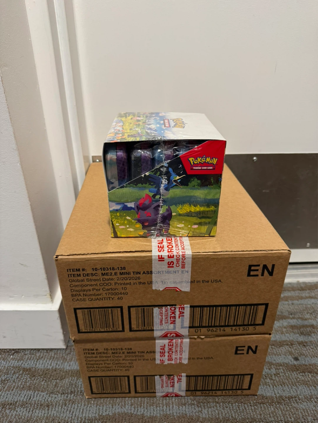 Pokemon ascended heroes mini tin display/ case - photo 4