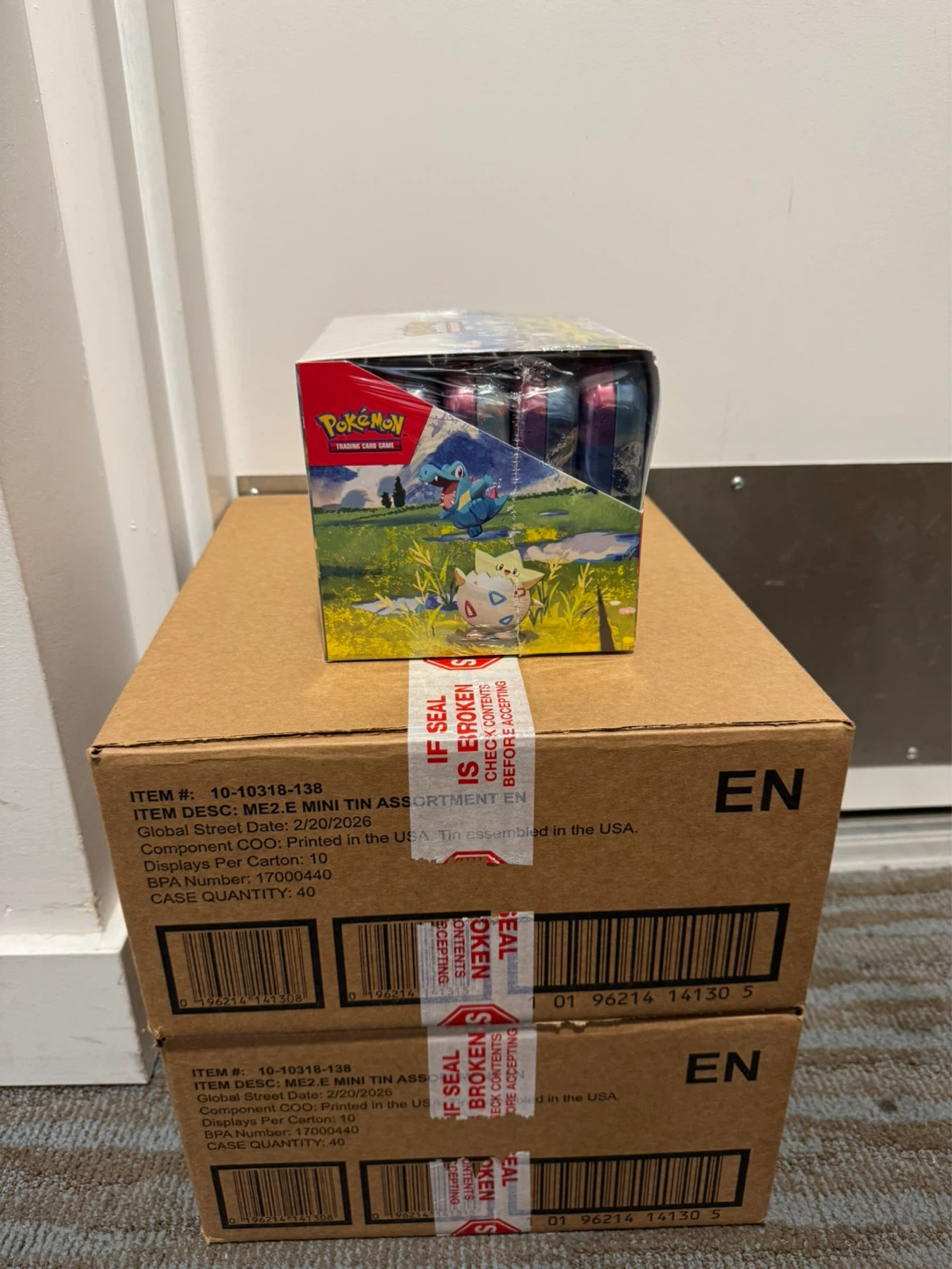 Pokemon ascended heroes mini tin display/ case - photo 2
