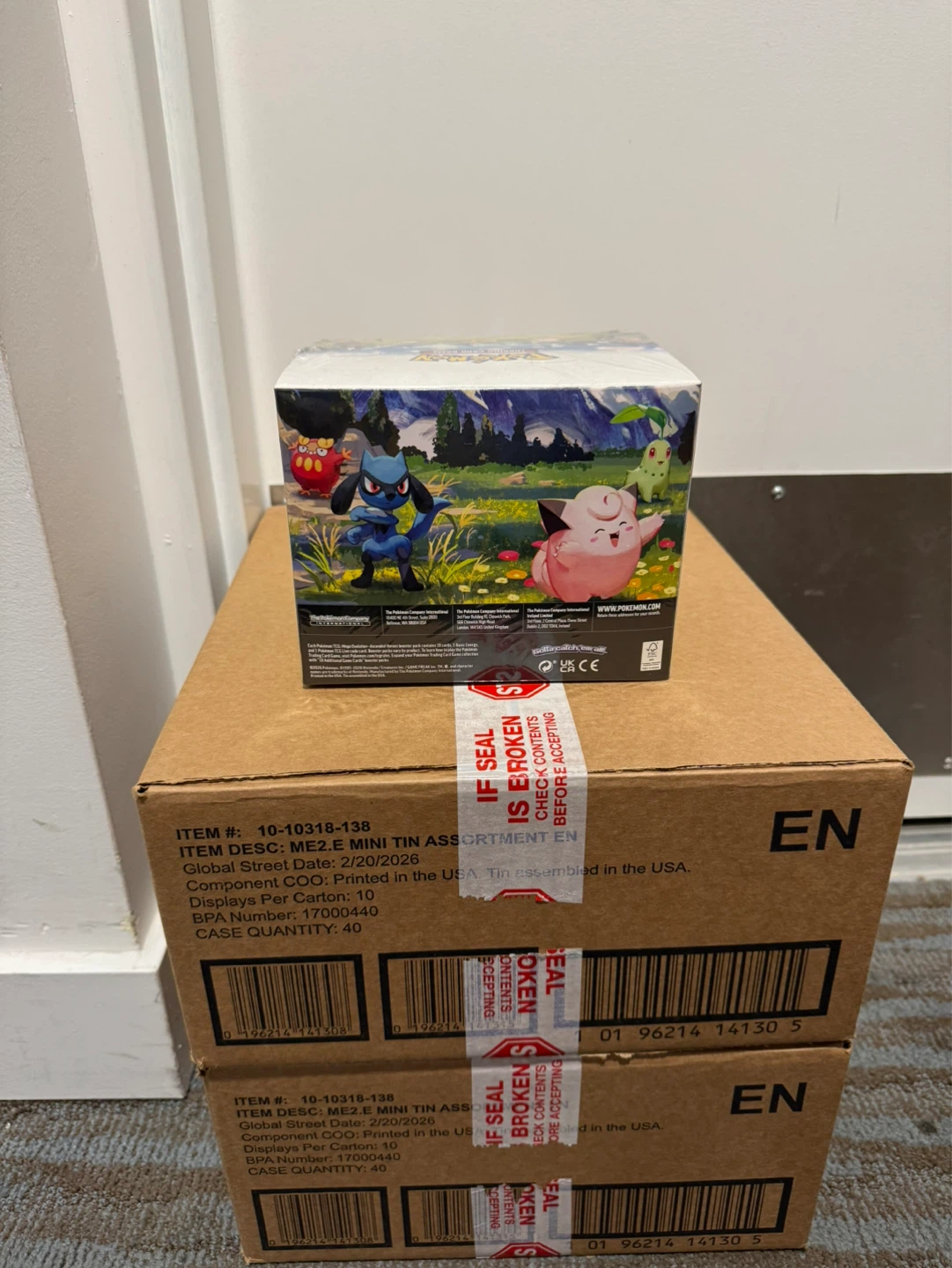 Pokemon ascended heroes mini tin display/ case - photo 3