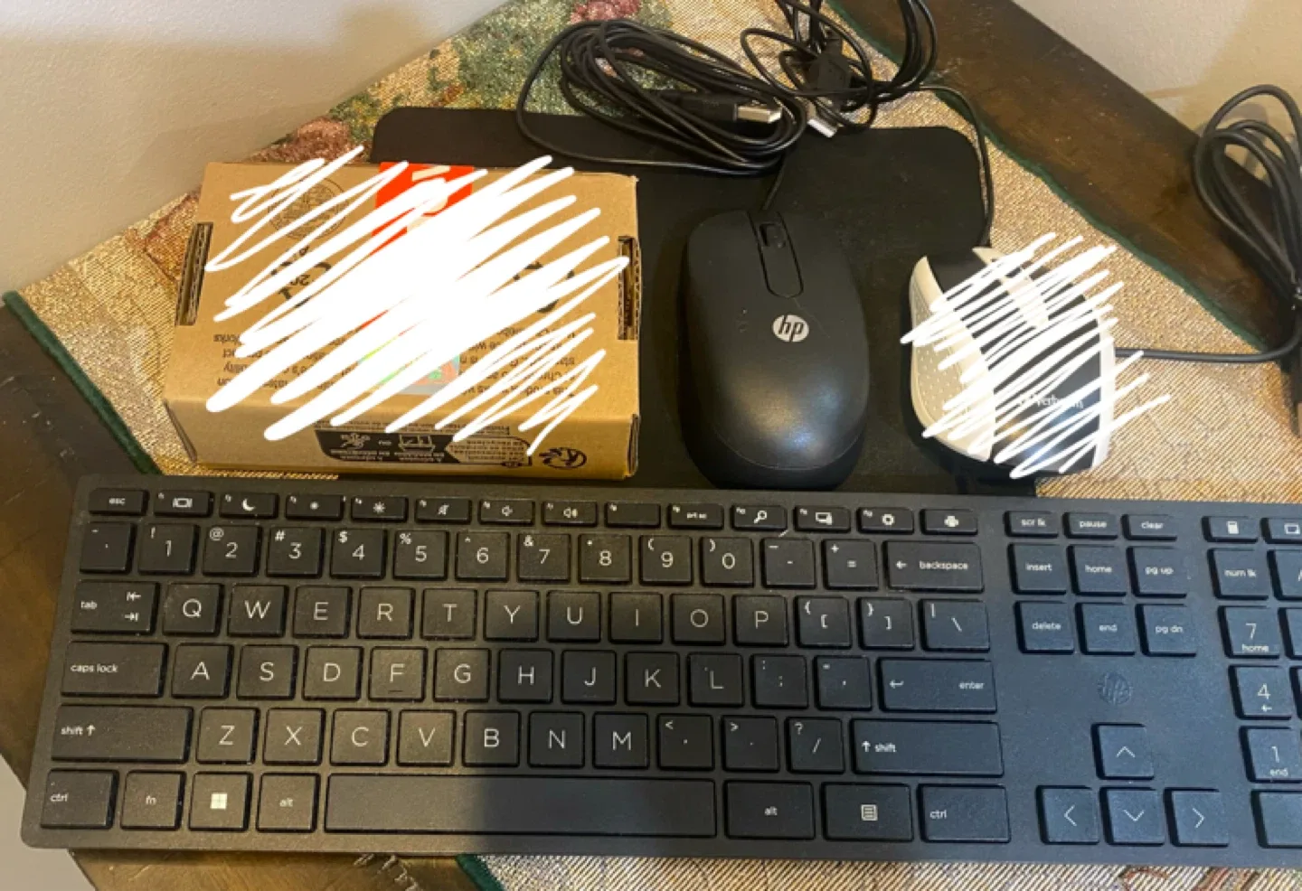HP Keyboard and Mouse Combo - photo 3