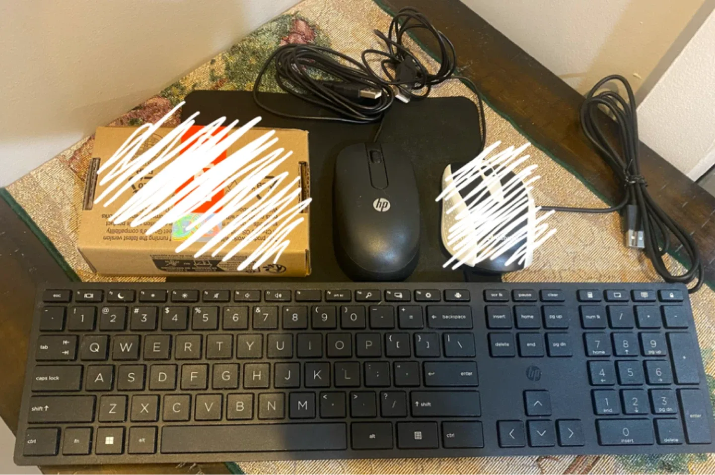 HP Keyboard and Mouse Combo