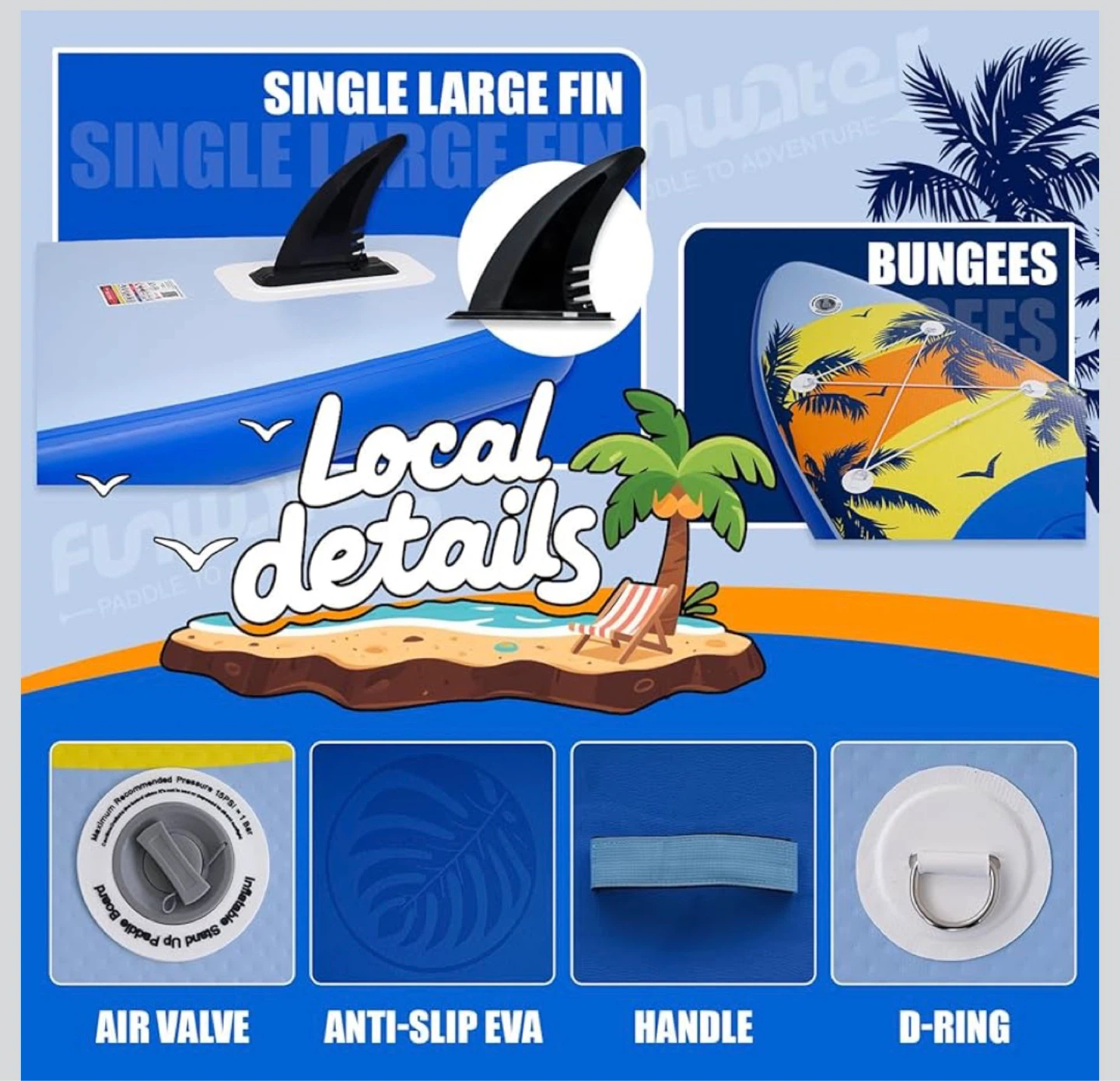 Brand new Inflatable Paddle Board - photo 4