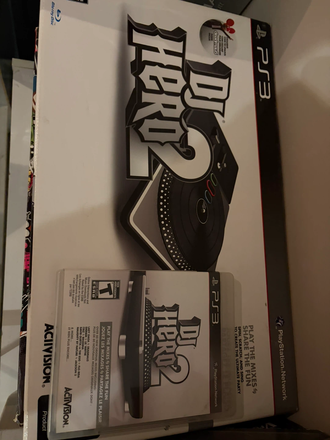 DJ Hero 2 Bundle with Turntable Controller for PS3