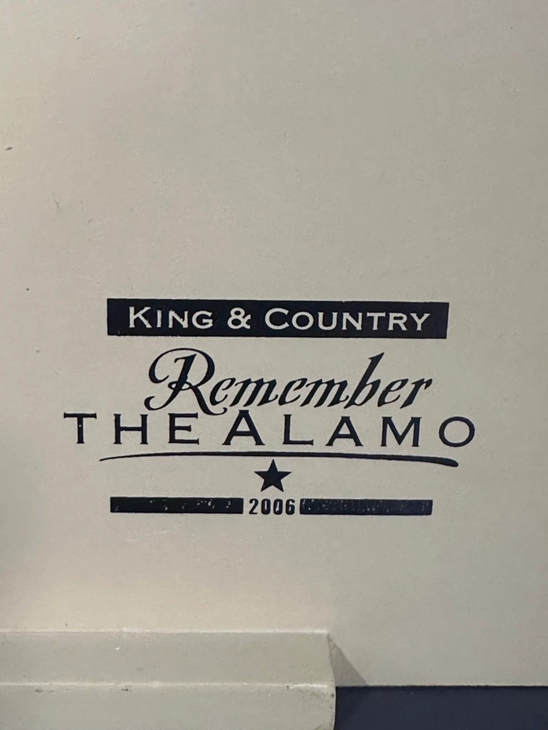 The New Alamo Facade King & Country - photo 3