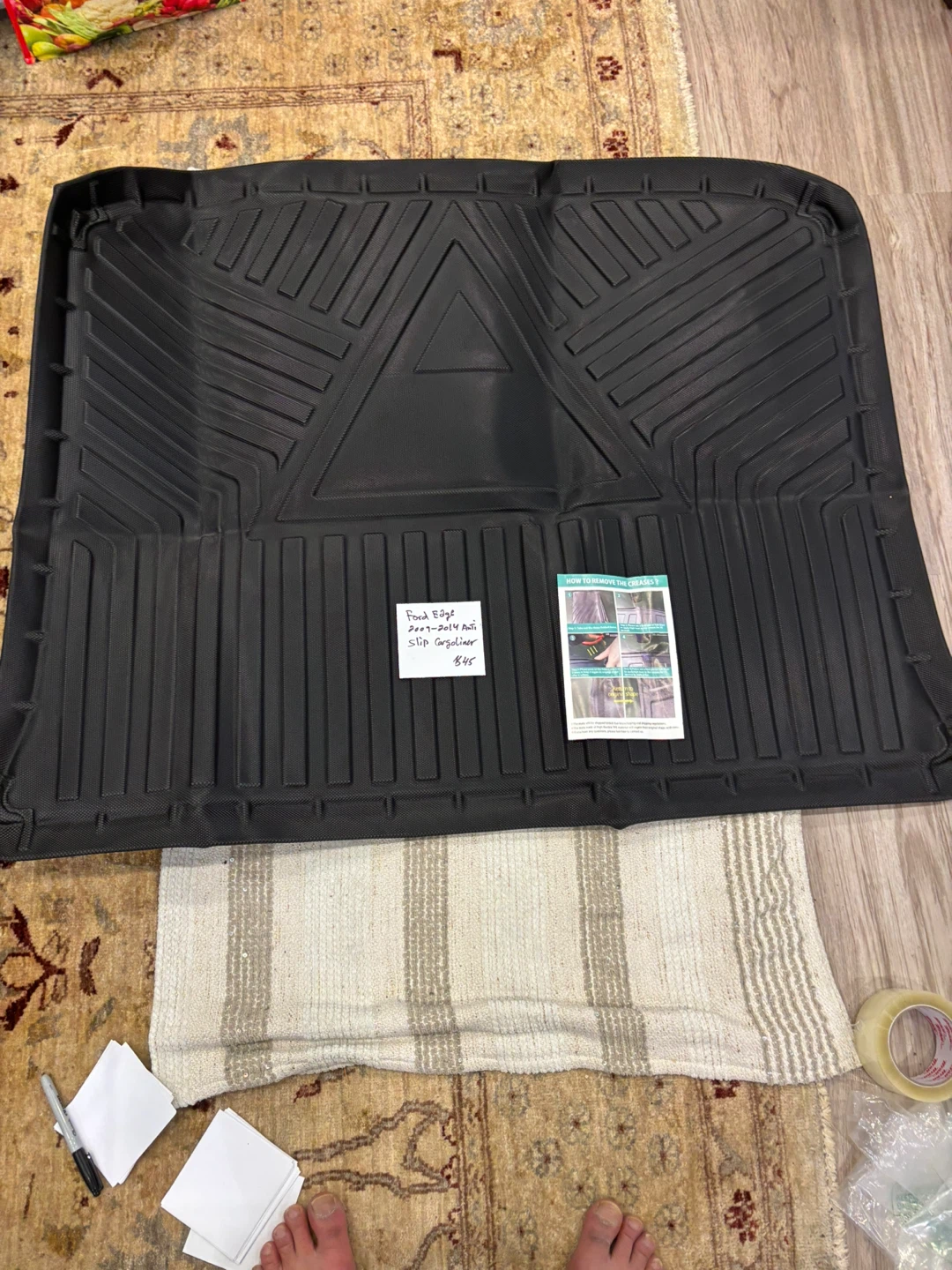Ford Edge 2009-2014 Anti-Slip Cargo Liner - photo 3