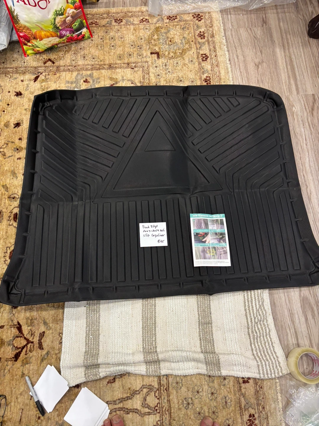 Ford Edge 2009-2014 Anti-Slip Cargo Liner - photo 2